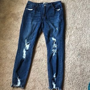 Super stretchy skinny jeans